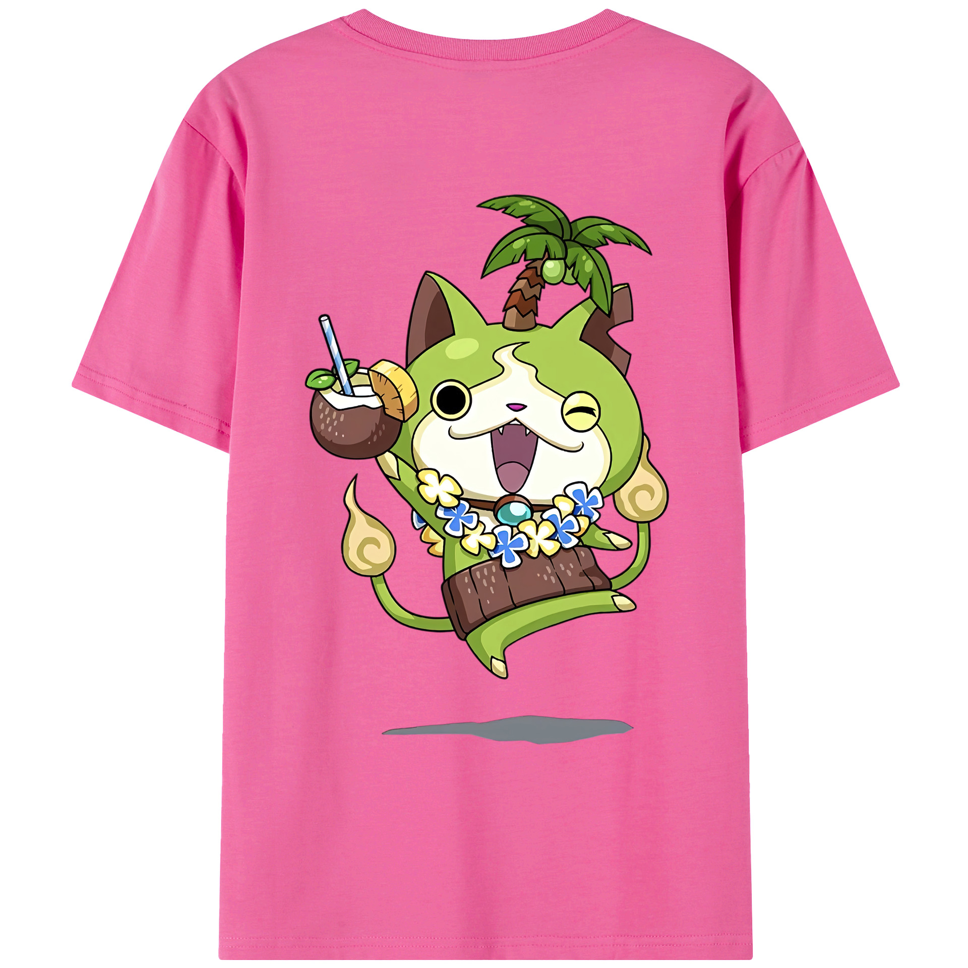 （画像用） 妖怪ウォッチ Yo-kai Watch レディース半袖Tシャツ(バックプリント)